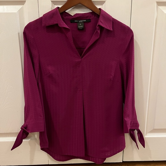 Zac & Rachel Tops - Fuchsia Zac & Rachel Blouse Size Petite Small